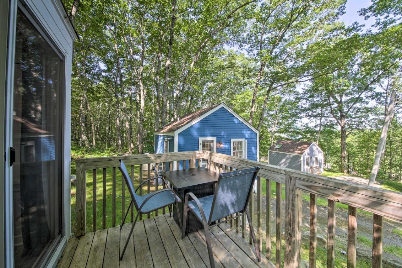 Lush Edgecomb Studio Cottage With Fire Table! Dış mekan fotoğraf