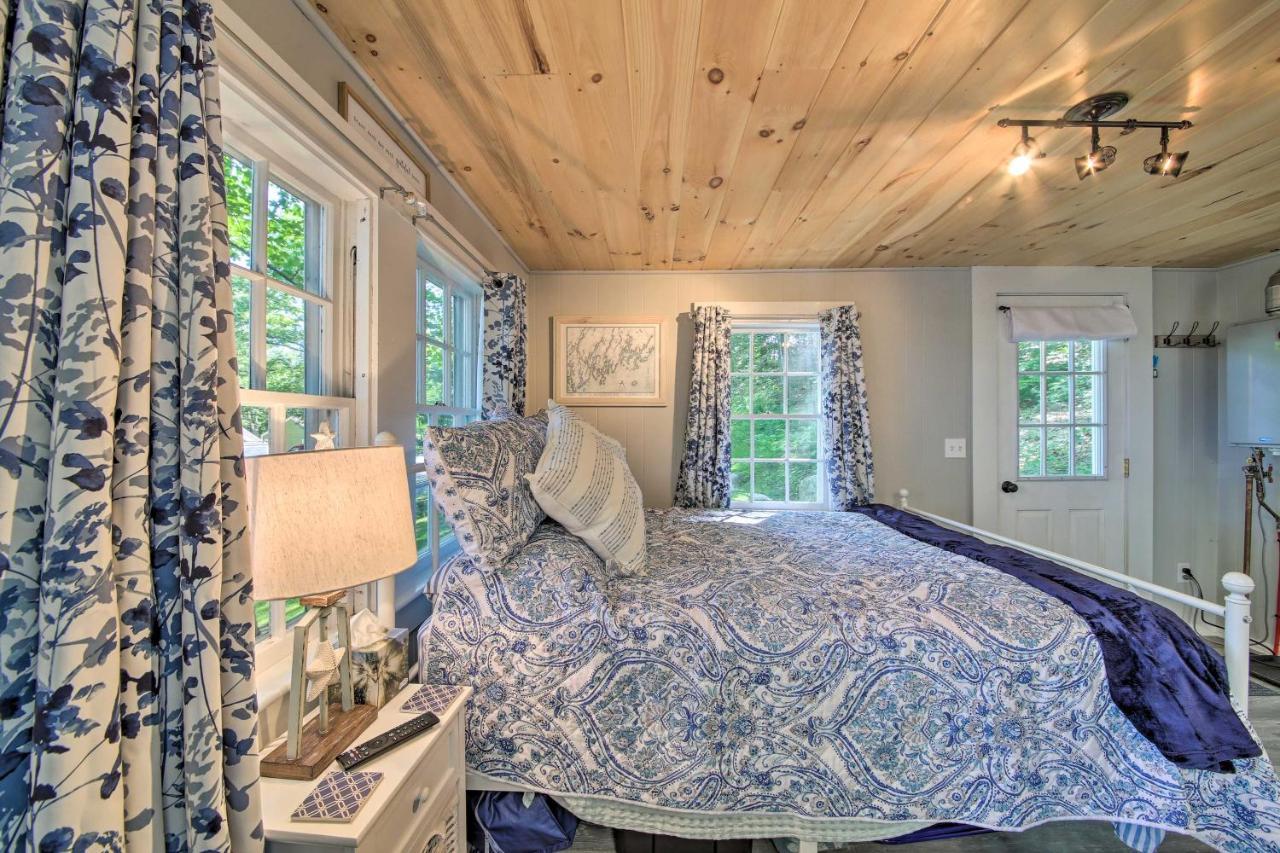 Lush Edgecomb Studio Cottage With Fire Table! Dış mekan fotoğraf
